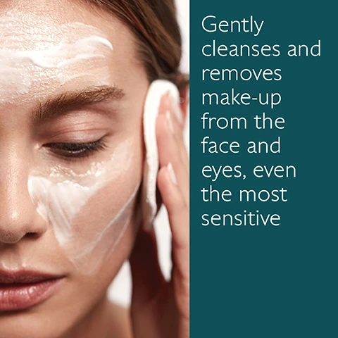 Image 1 - A close-up of a woman applying a creamy cleanser to her face, with text stating Gently cleanses and removes make-up from the face and eyes, even the most sensitive.
Image 2 - A bottle of Caudalie Vinoclean Cleansing Almond Milk is shown against a white background, surrounded by sweet almond oil, cornflower water, and grape elements, with text highlighting its nourishing properties and anti-oxidant benefits.
Image 3 - Image shows three bottles of makeup remover labeled Vinoclean by Caudalie, each with distinct features: the left bottle emphasizes waterproof makeup removal, the middle one highlights gentle cleansing and makeup removal, and the right one mentions quick makeup removal; the top text reads Which make-up remover suits your skin?
Image 4 - Three bottles of Caudalie cleansing products are displayed in a staggered arrangement, labeled as Large format 400mL, Standard format 200mL, and Travel format 100mL.
Image 5 - A pair of hands hold two skincare products; one labeled as Vinoclean Cleansing Almond Milk and the other as a Moisturizing Toner, with steps 1 and 2 indicated beside them.
Image 6 - An image of a clear bottle of Cleansing Almond Milk with purple flowers inside, accompanied by recycling instructions that state to recycle the bottle in the recycling bin and recycle the pump with Terracycle, along with the Terracycle logo.
Image 7 - Five skincare products displayed in a row, labeled from left to right as Micellar Water, Make-up Removing Oil, Cleansing Milk, Instant Foaming Cleanser, and Moisturizing Toner, all from the brand Caudalie.