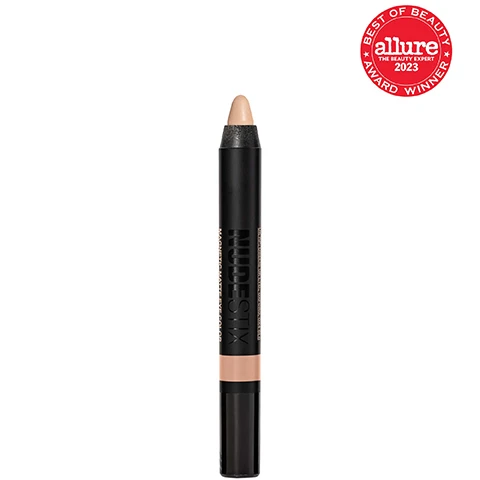 image 1, allure the beauty expert, best of beauty award winner. image 2, mutli-tasking longwearing magnetic eye colour. image 3, waterproof, smudge-proof, easy to blend, long wearing (11 hours), 3 n 1 multitasking cream formula. eyeshadow, eye liner, eye primer. magnetic matte finish. on the go stick application. image 4, swatches of = moon, putty, taupe, chocolate, terra, fig, maroon'd, slate, army, cocoa and night. image 5, swatches of = moon, putty, taupe, chocolate, terra, fig, maroon'd, slate, army, cocoa and night on three different skin tones. image 6, choose your finish. waterproof, smudge-proof easy to blend. magnetic luminous = luminous finish, shimmer color. magnetic matte = matte finish, intense colour. image 7, every pencil comes with a tin. join a small movement and make a big difference. nudestix uses reusable tins for an important reason. we do not believe in single use waste. we encourage reusable and recyclable materials with environmentally friendly packaging. reuse your tin = organise your products and touch up makeup on the go. other things to store in your tin, jewellery, headsets etc. recycle with us = tinplate is the most infinitely recyclable material in the world, that can be recycled into useful industrial products. sharpener included. recycle based on your locale recycling programme