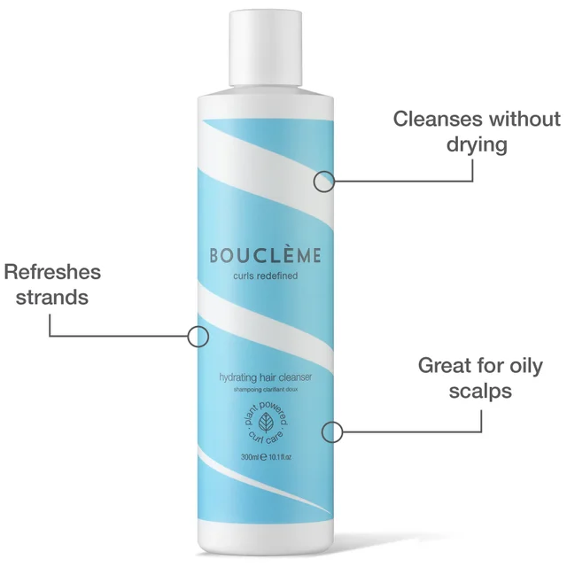 cleanses without drying, refreshes strands, great for oily scalps