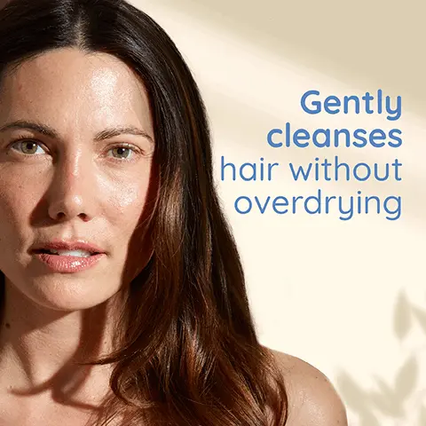 Image 1, Gently cleanses hair without overdrying. Image 2, with soothing oat. Image 3, Suitable for very dry sensitive scalp and soap free. Image 5, new look bottle made from 50% recycled plastic. Image 6, vegan formula, high tolerance formula and scented. Image 7, skin relief for very dry and irritable skin, daily moisturising for normal to dry skin, dermex for very to itchy skin also suitable for people who may be prone to eczema