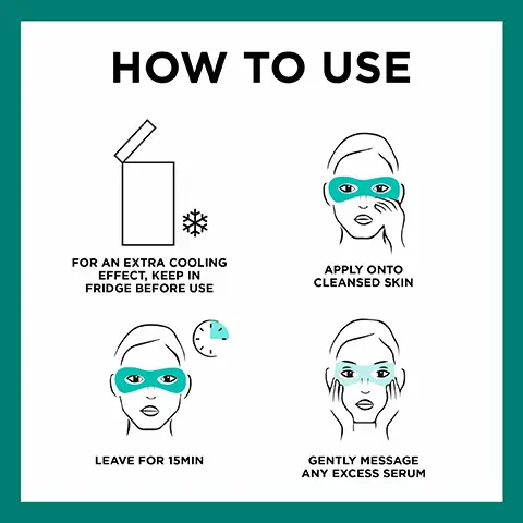 Image 1, HOW TO USE FOR AN EXTRA COOLING EFFECT, KEEP IN FRIDGE BEFORE USE APPLY ONTO CLEANSED SKIN LEAVE FOR 15MIN GENTLY MESSAGE ANY EXCESS SERUM. Image 2, ENRICHED WITH COCONUT WATER & HYALURONIC ACID TO REPLUMP EYE CONTOURS & REDUCE FINE LINES. Image 3, 15. Image 4, Cruelty Free INTERNATIONAL TM Leaping Bunny Approved VEGAN FORMULA* No animal derived ingredients or by products Biodegradable by home compost