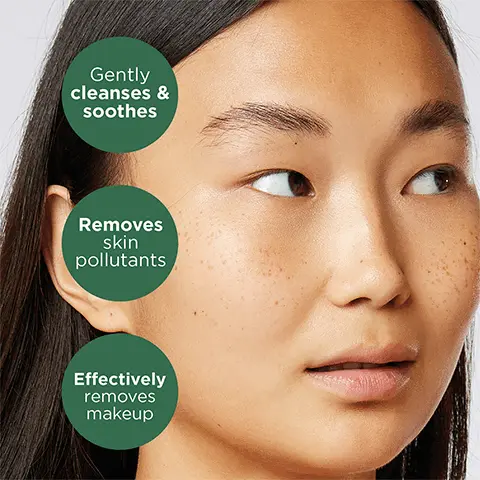 Image 1-2 Gently cleanses and soothes, removes skin pollutants and effectively removes makeup