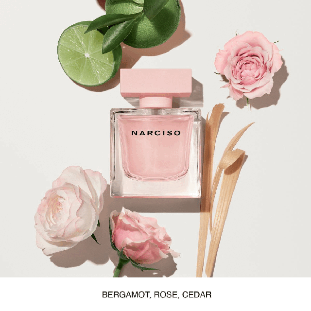 Image 1, Bergamot, rose, cedar Image 2, vegan fragrance
