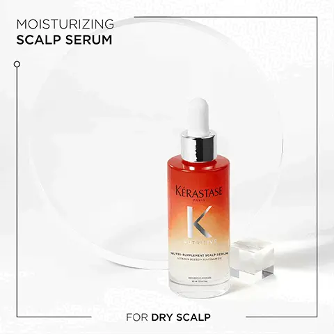 Nourishing split ends serum for dry and split ends. Vitamins.