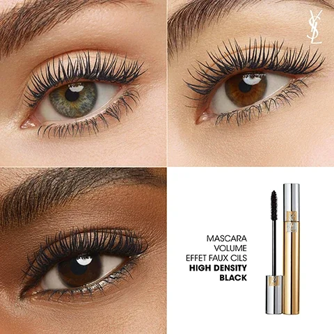 mascara volume effet faux cils high density black