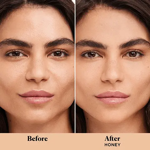 Image 1, Before After Image 2, ✓ Talc-Free Blurs Texture, Fine Lines and Imperfections ✓ Sets Makeup For 16HRS Ultra-Finely Milled Powder For a Weightless Finish LAURA MERCIER