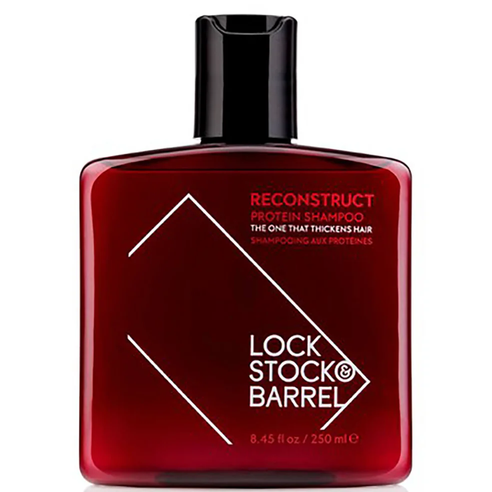 Lock Stock & Barrel Reconstruct Protein Shampoo odbudowujący szampon proteinowy (250 ml) Zdjęcie 1