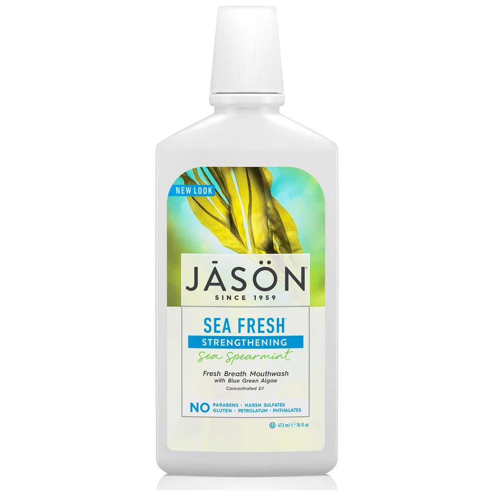 JASON Sea Fresh Strengthening Mouthwash płyn do płukania jamy ustnej (473 ml) Zdjęcie 1