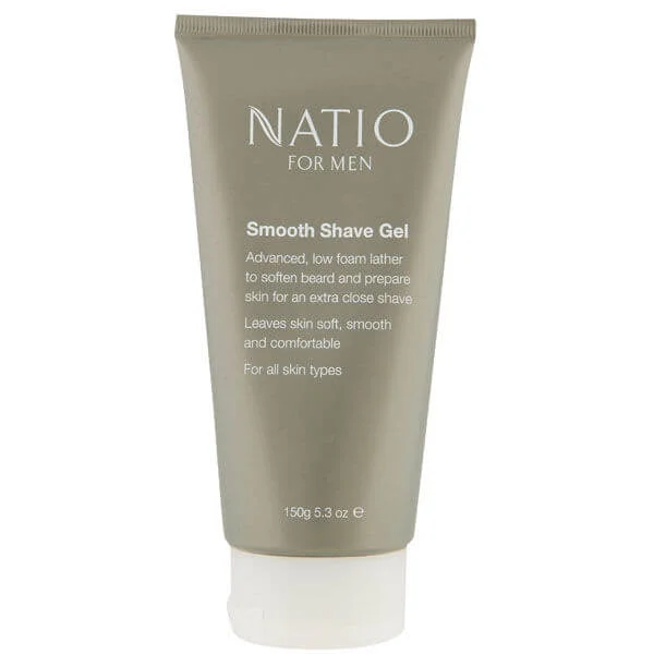Natio For Men Smooth Shaving Gel łagodny żel do golenia dla mężczyzn (150 g) Zdjęcie 1