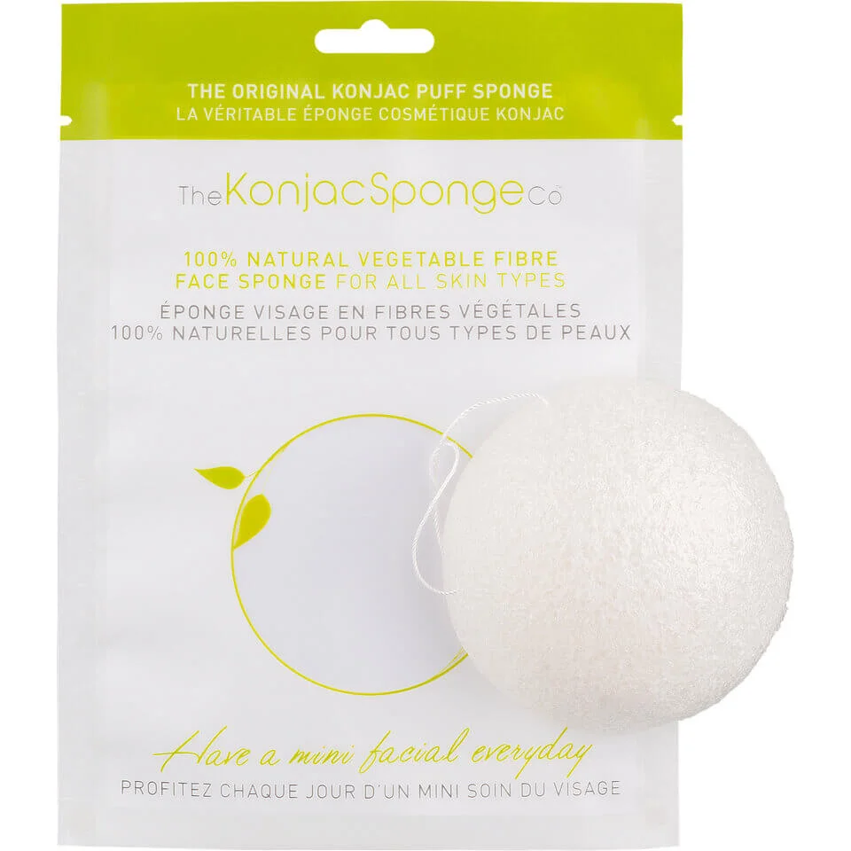 The Konjac Sponge Company 100% Pure Facial Puff Sponge Zdjęcie 1