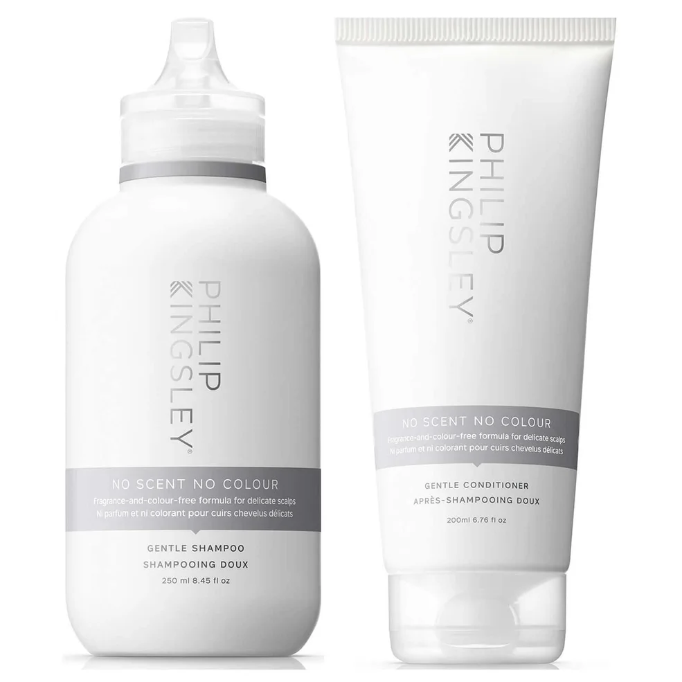 Philip Kingsley No Scent No Colour Duo - Shampoo & Conditioner szampon i odżywka do włosów Zdjęcie 1