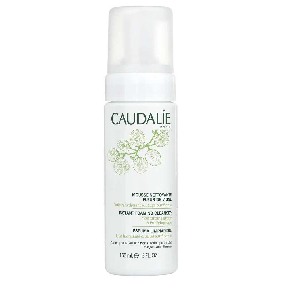Caudalie Instant pianka oczyszczająca do twarzy (150 ml) Zdjęcie 1
