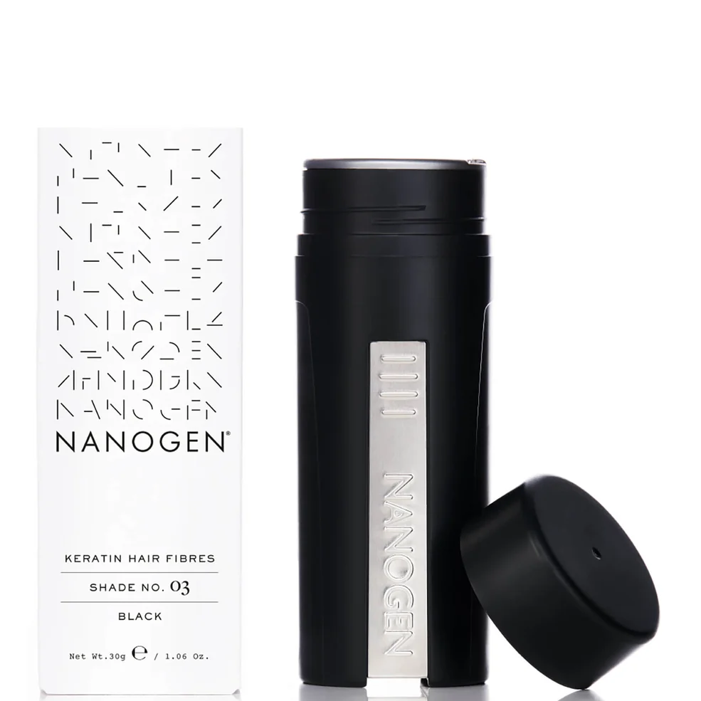 Nanogen Hair Thickening Fibres Black (30g) Zdjęcie 1