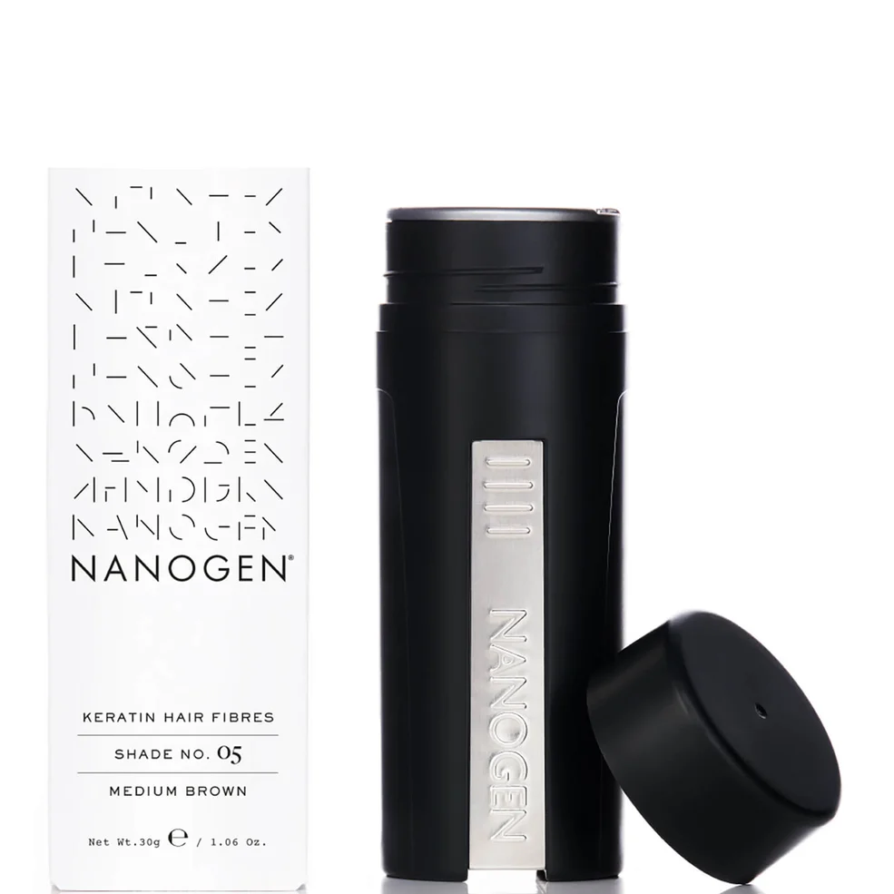 Nanogen Hair Thickening Fibres Medium Brown (30g) Zdjęcie 1