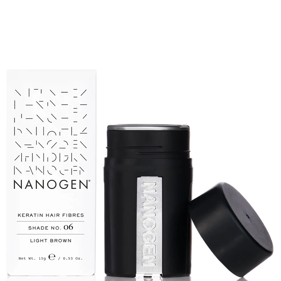 Nanogen Hair Thickening Fibres Light Brown (15g) Zdjęcie 1