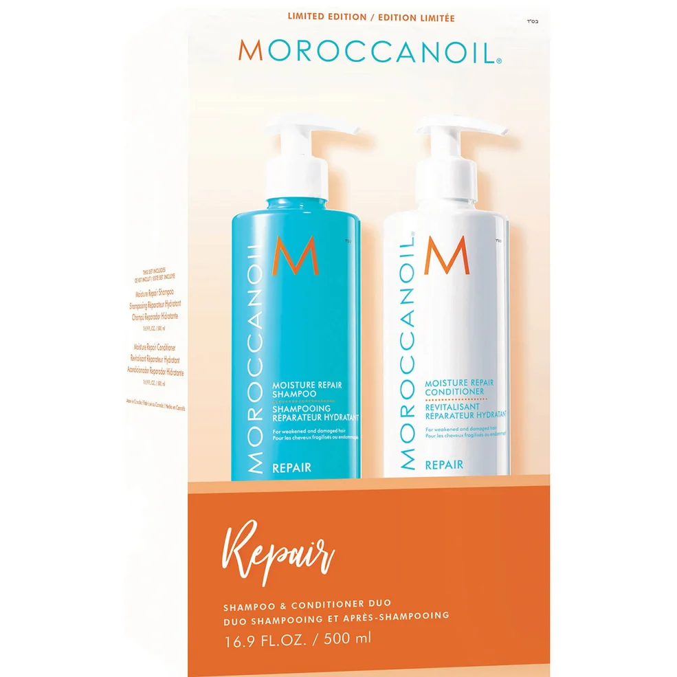 Moroccanoil Moisture Repair Shampoo & Conditioner Duo (2x500ml) Zdjęcie 1