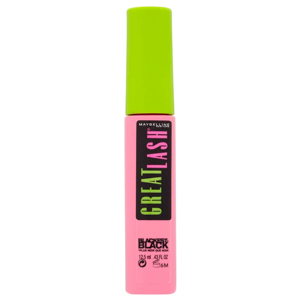 Maybelline Great Lash Mascara - Blackest Black Zdjęcie 1