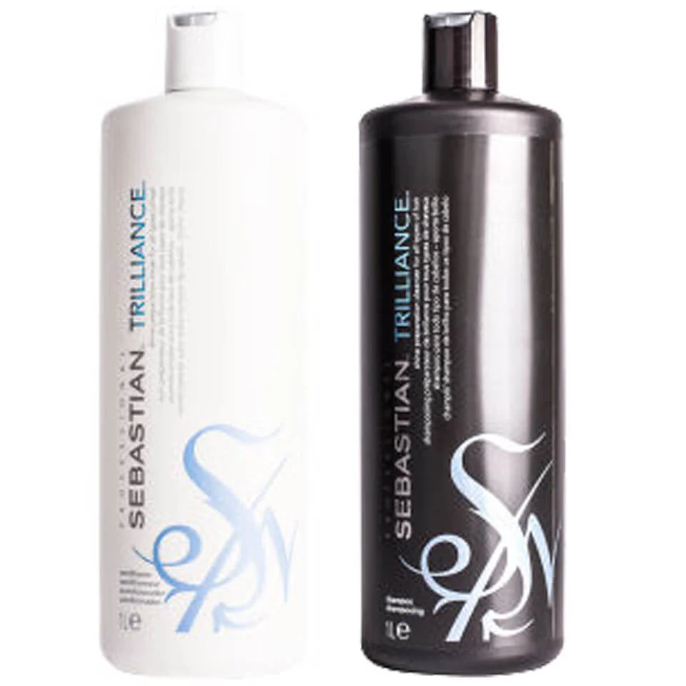 Sebastian Professional Trilliance Shampoo and Conditioner (2 x 1000ml) Zdjęcie 1