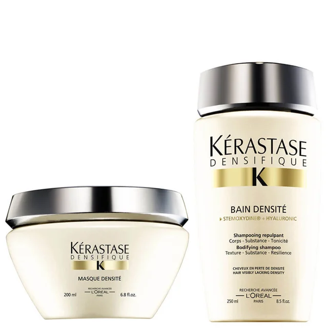 Kérastase Densifique Bain Densite (250 ml) i Masque Densite (200 ml) zestaw kąpiel i maska do włosów