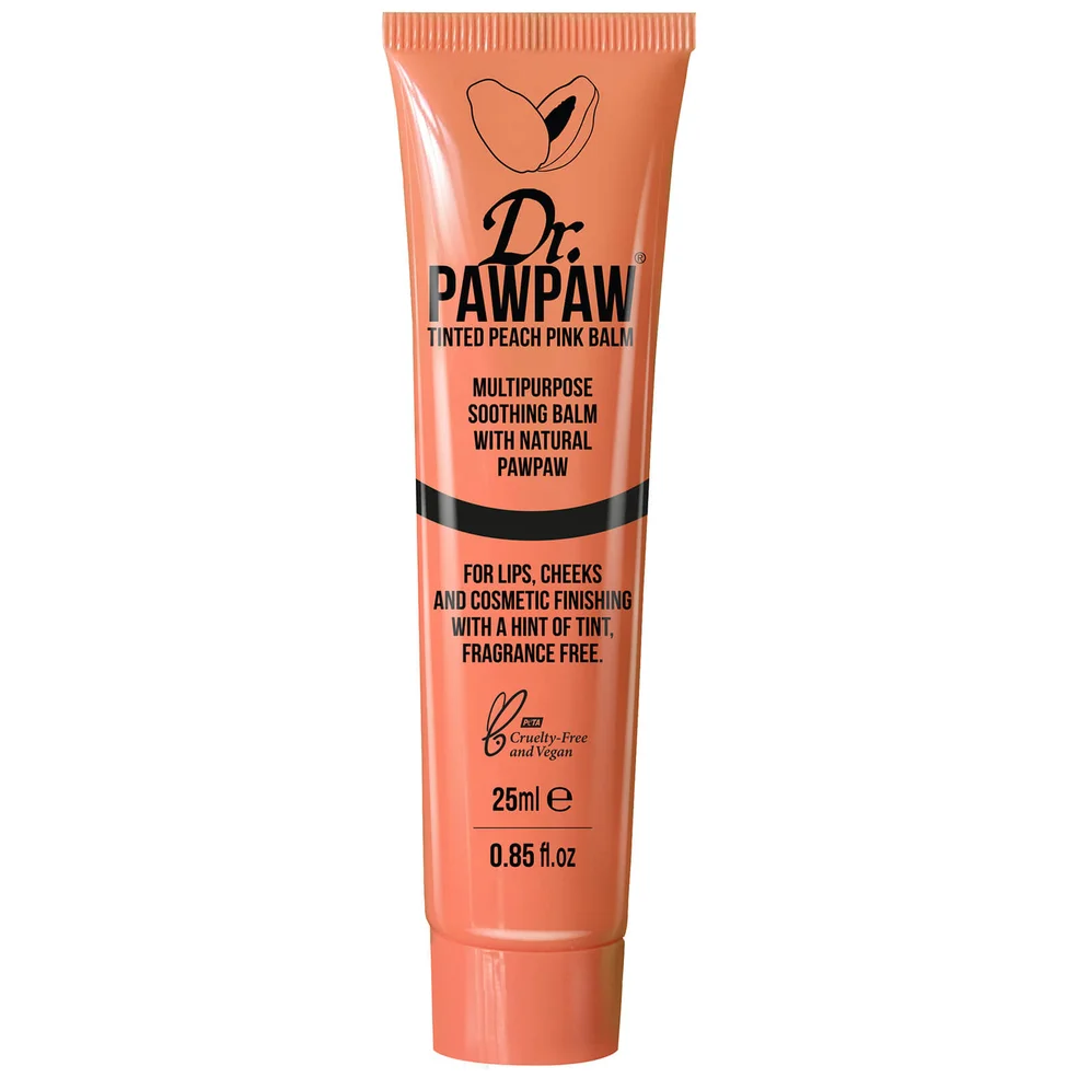 Balsam do ust i policzków Dr. PAWPAW Peach Pink 25 ml – różowy Zdjęcie 1