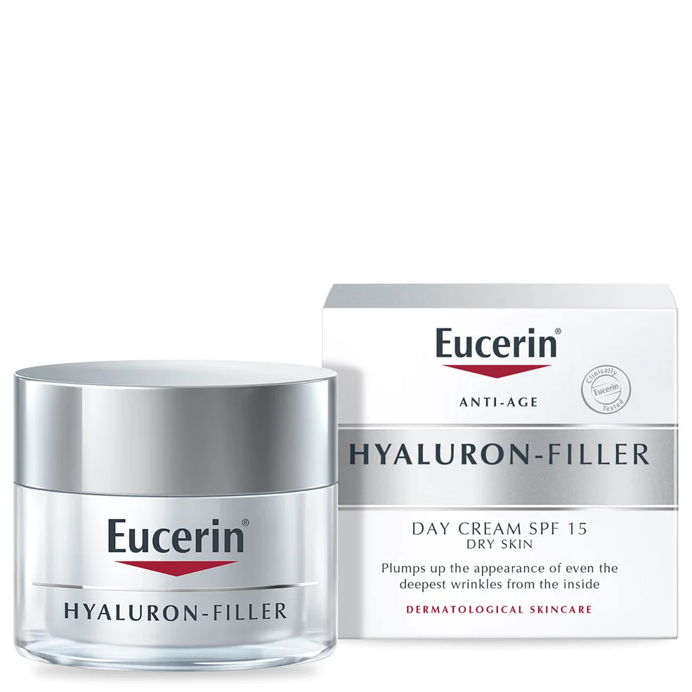 Eucerin® Anti-Age Hyaluron-Filler Day Cream for Dry Skin SPF15 + UVA Protection krem na dzień do cery suchej (50 ml) Zdjęcie 1