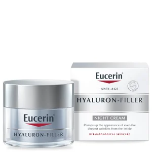 Eucerin® Anti-Age Hyaluron-Filler Night Cream przeciwstarzeniowy krem na noc z kwasem hialuronowym (50 ml) - undefined undefined