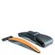Bolin Webb R1-S Razor with Case maszynka do golenia z etui – Signal Orange