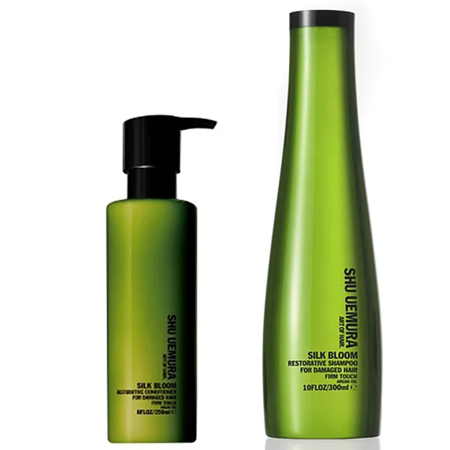 Shu Uemura Art Of Hair Silk Bloom szampon (300 ml) i odżywka do włosów (250 ml)