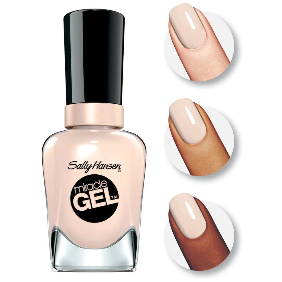 Sally Hansen Miracle Gel Nail Polish - Birthday Suit 14.7ml Zdjęcie 1