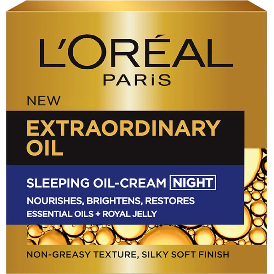 L’Oréal Paris Extraordinary Oil Sleeping Oil Night Cream (50ml) Zdjęcie 1