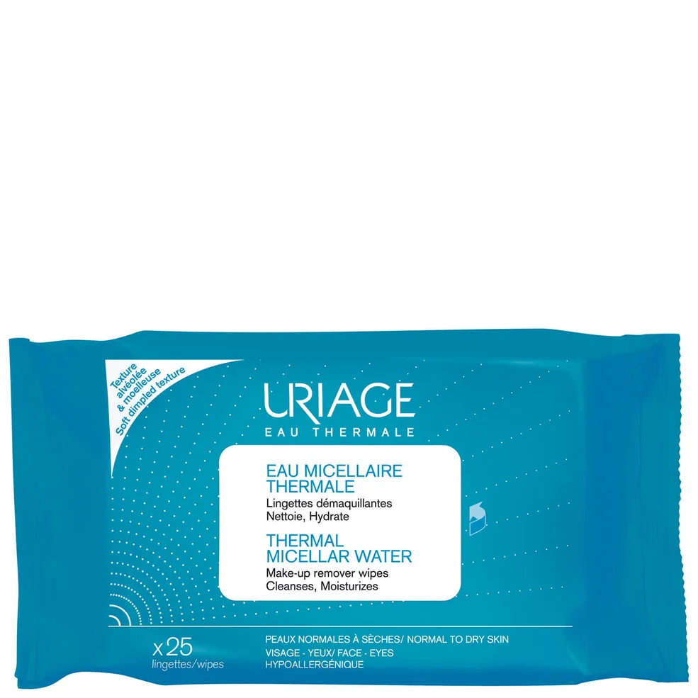 Uriage Wipes for Normal to Dry Skin Zdjęcie 1