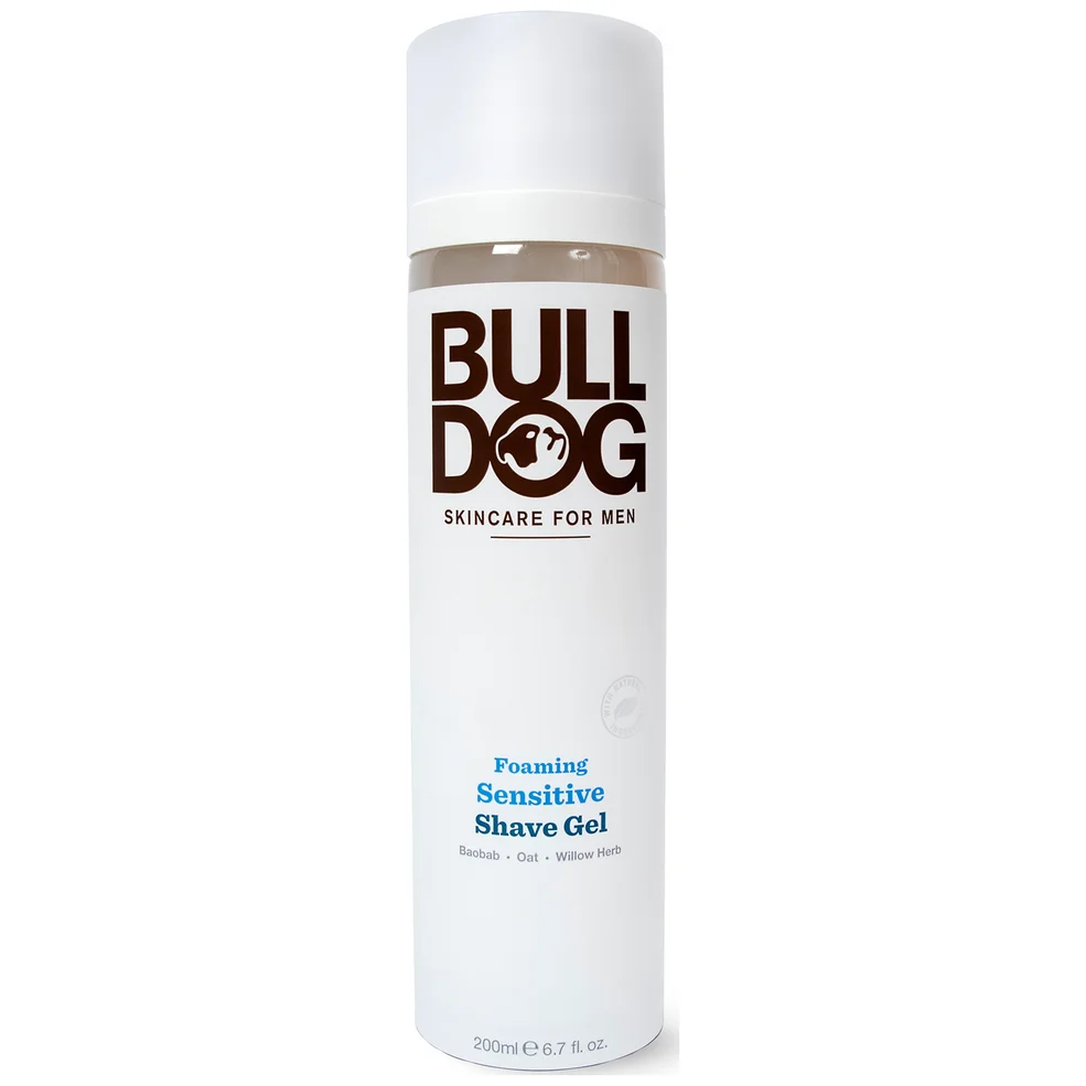 Bulldog Foaming Sensitive Shave Gel 200ml Zdjęcie 1