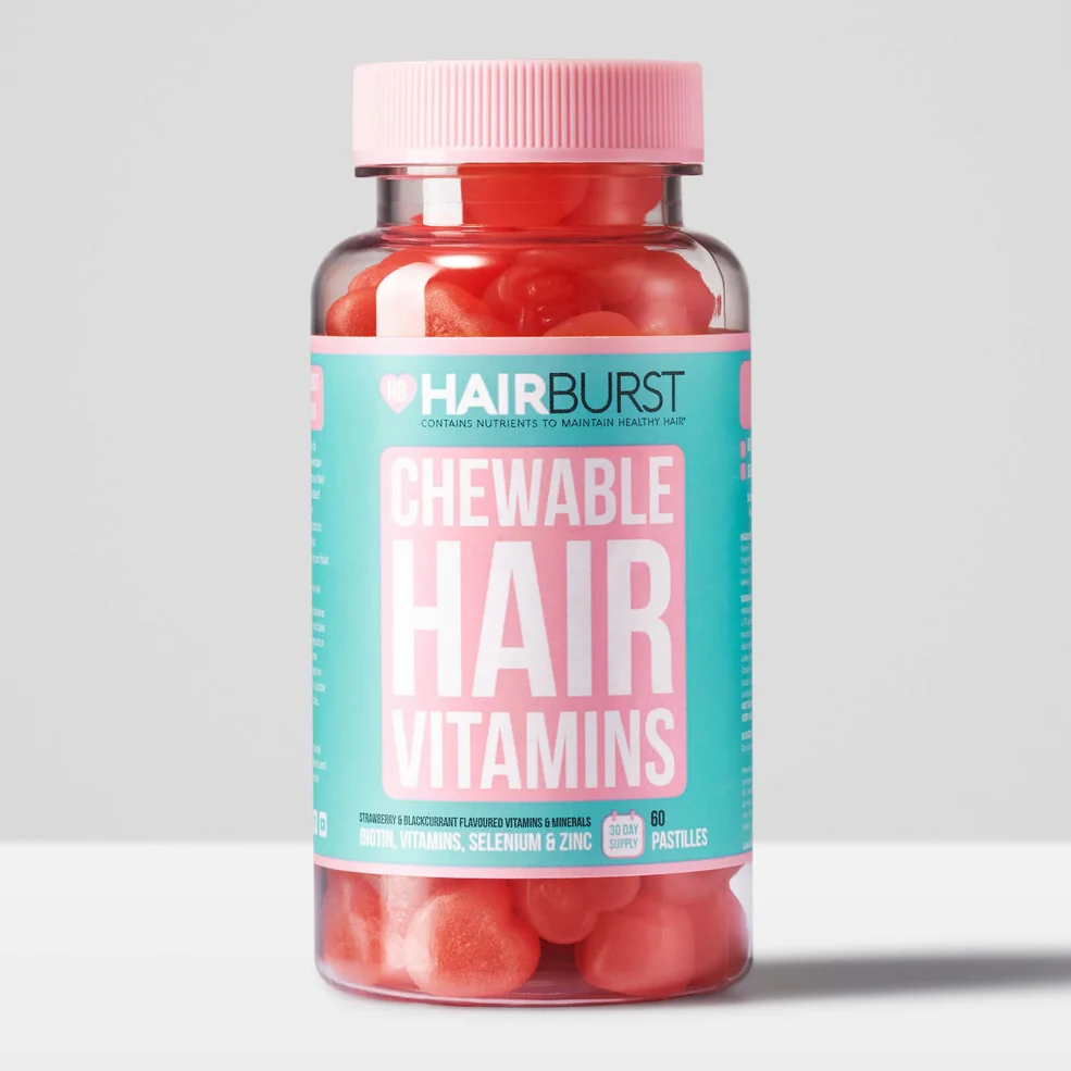 Hairburst Strawberry Chewable Vitamin - 60 capsules Zdjęcie 1