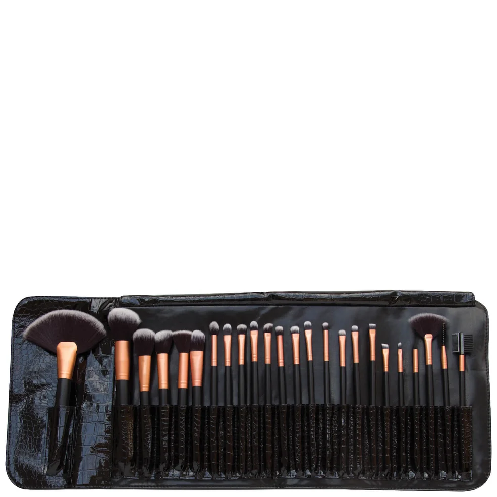 Rio 24 Piece Professional Cosmetic Make Up Brush Set zestaw pędzli do makijażu Zdjęcie 1