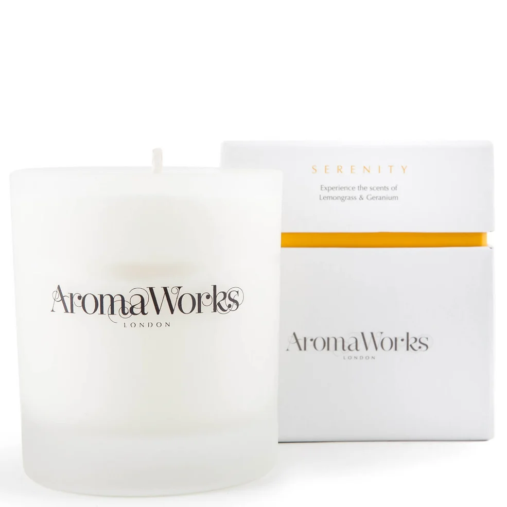AromaWorks Serenity Candle 30cl Zdjęcie 1