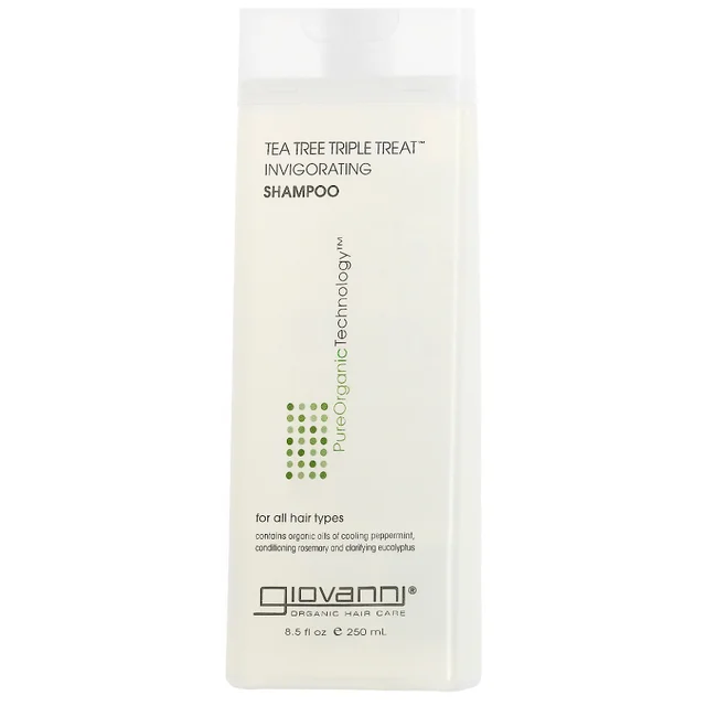Giovanni Tea Tree Triple Treat Shampoo szampon do włosów z wyciągiem z drzewa herbacianego 250 ml