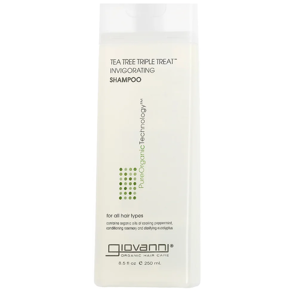 Giovanni Tea Tree Triple Treat Shampoo szampon do włosów z wyciągiem z drzewa herbacianego 250 ml Zdjęcie 1