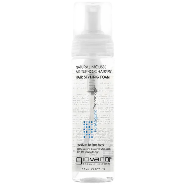 Giovanni Natural Mousse pianka do stylizacji włosów 207 ml