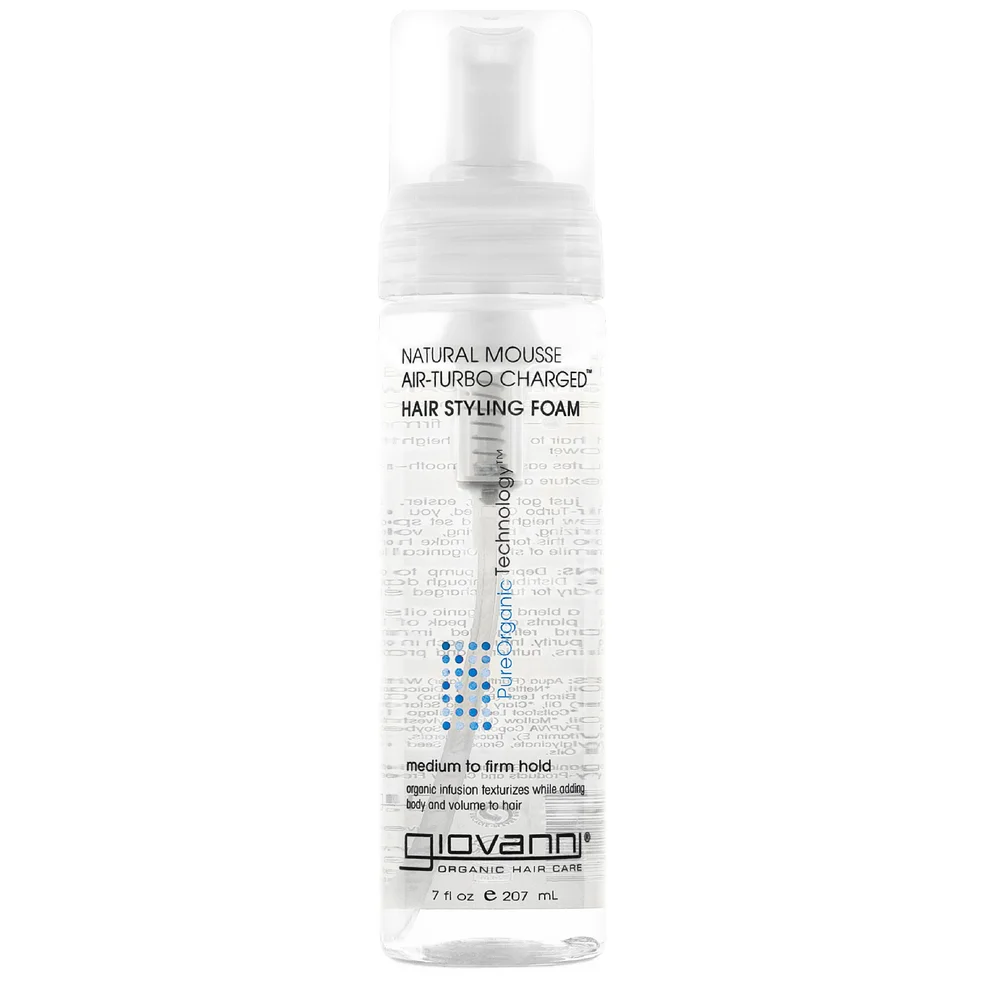 Giovanni Natural Mousse pianka do stylizacji włosów 207 ml Zdjęcie 1