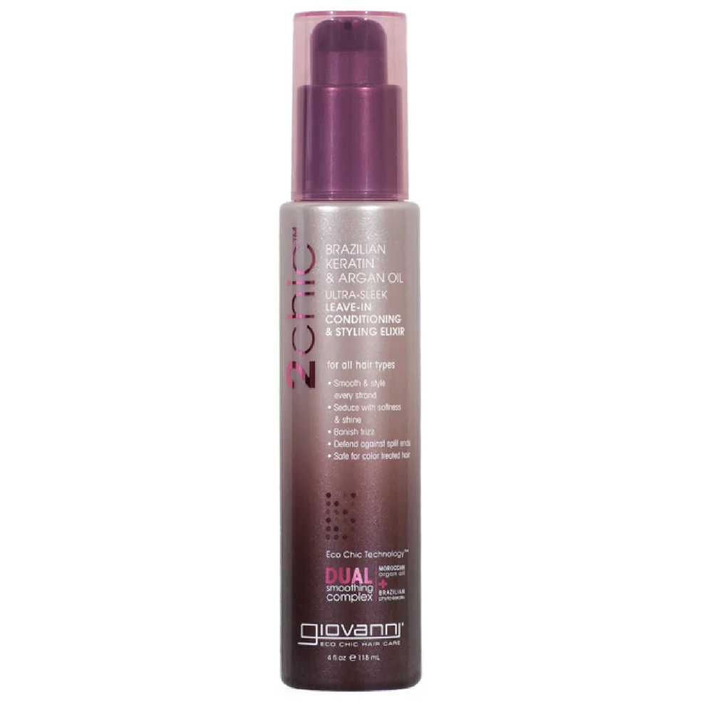 Giovanni Ultra-Sleek Leave In Conditioner & Styling Elixir 118ml Zdjęcie 1