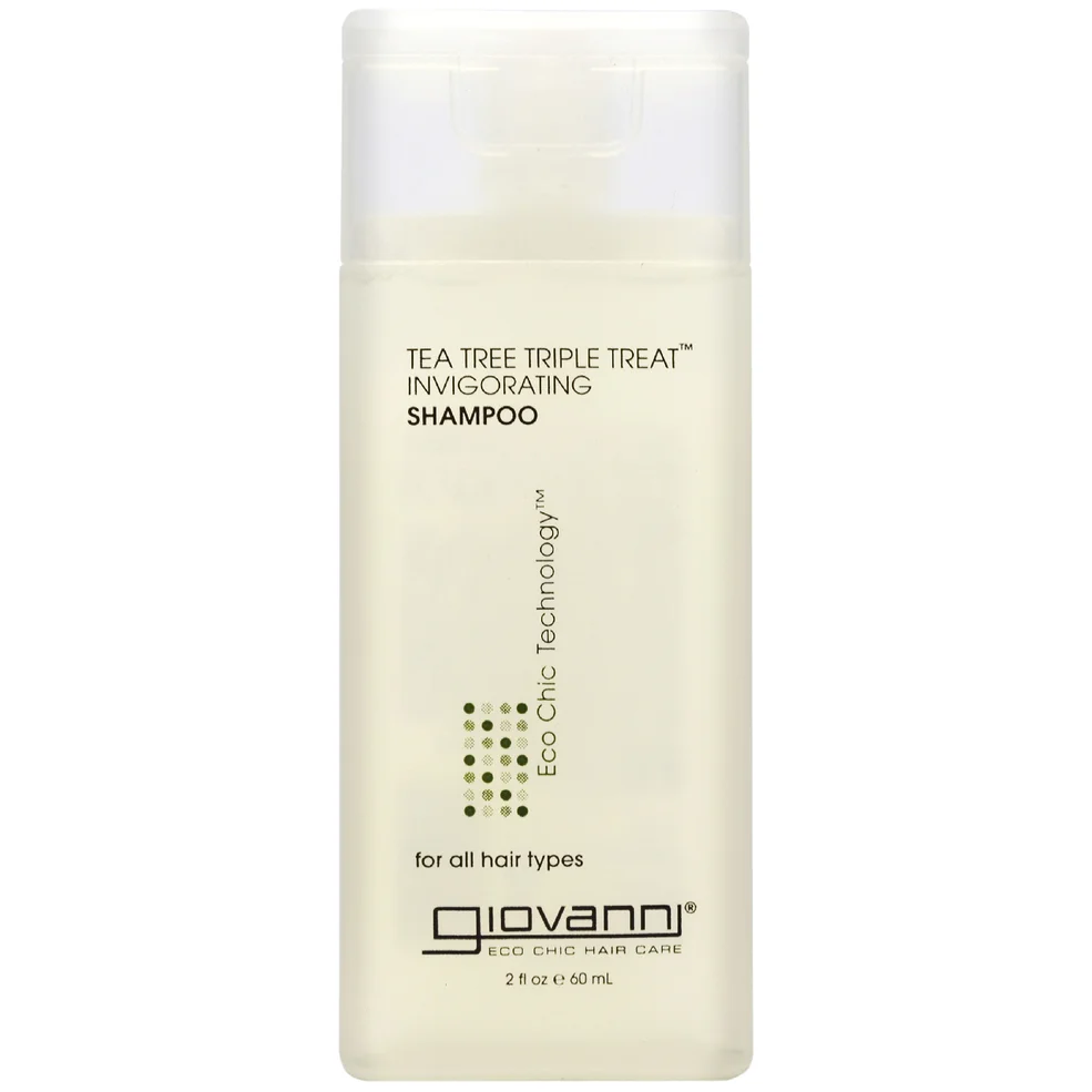 Giovanni Tea Tree Triple Treat Shampoo odświeżający szampon 60 ml Zdjęcie 1