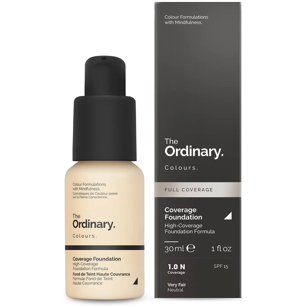 The Ordinary Coverage Foundation with SPF 15 by The Ordinary Colours podkład z filtrem (różne odcienie) Zdjęcie 1