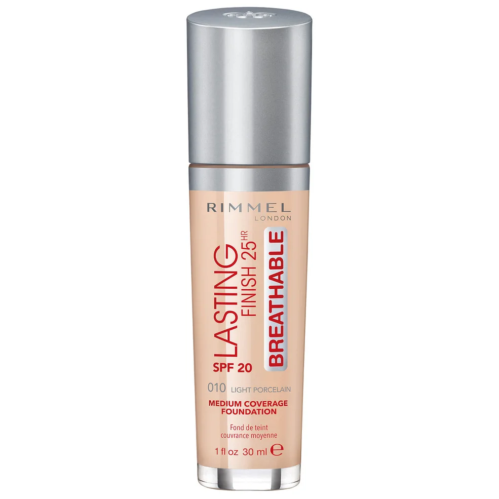 Rimmel London Lasting 25H Breathable Foundation 30ml Zdjęcie 1
