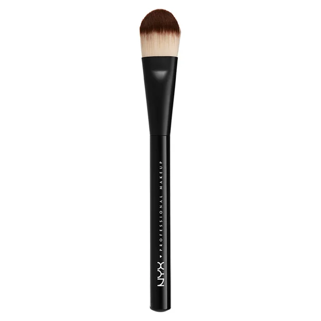 NYX Professional Makeup Pro Foundation Brush płaski pędzel do podkładu