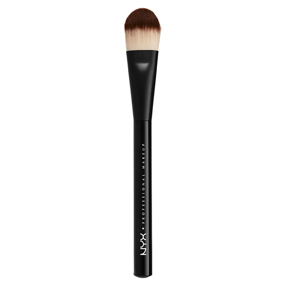 NYX Professional Makeup Pro Foundation Brush płaski pędzel do podkładu Zdjęcie 1