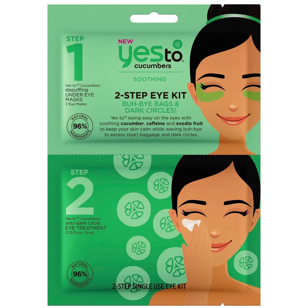 yes to Cucumbers 2-Step Eye Kit Zdjęcie 1