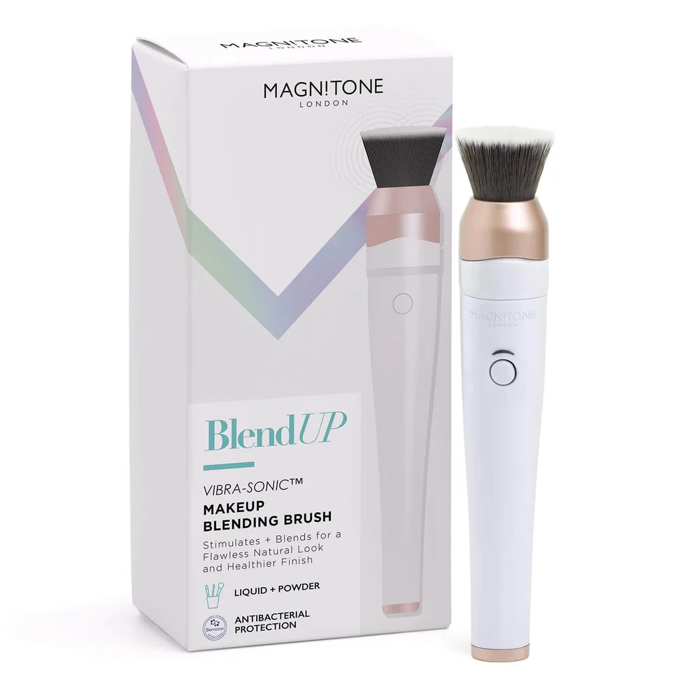 MAGNITONE London BlendUp! Vibra-Sonic Make Up Brush - White Zdjęcie 1