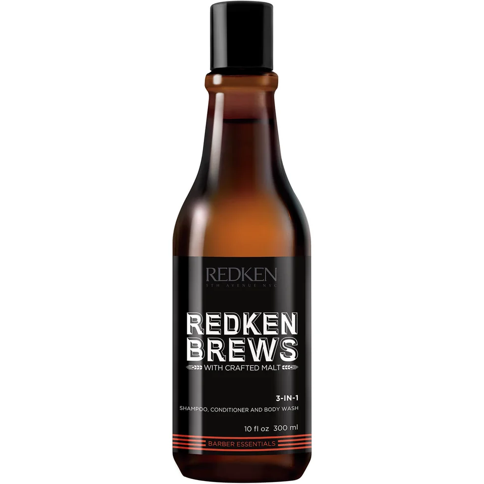 Redken Brews 3-in-1 Shampoo 300ml Zdjęcie 1