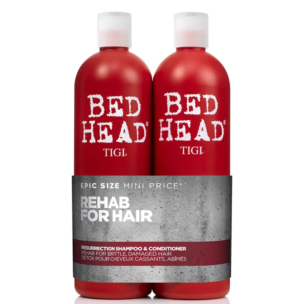 TIGI Bed Head Urban Antidotes Resurrection Shampoo and Conditioner for Very Dry Hair odżywka naprawcza 2 x 750 ml Zdjęcie 1