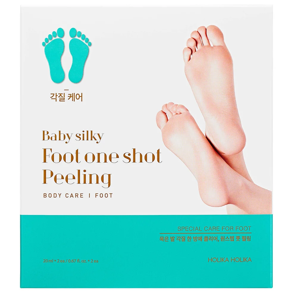 Holika Holika Baby Silky Foot One Shot Peeling skarpetki złuszczające Zdjęcie 1